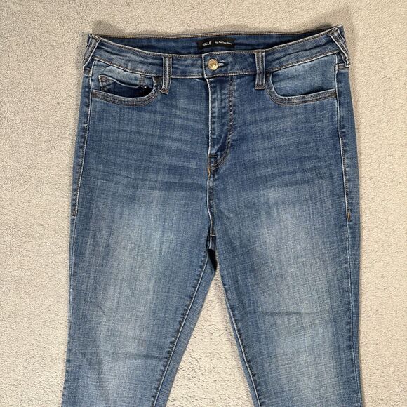True Religion Jeans‎ Women’s Size 32 Halle High Rise Super Skinny Grunge Ankle - Picture 2 of 13